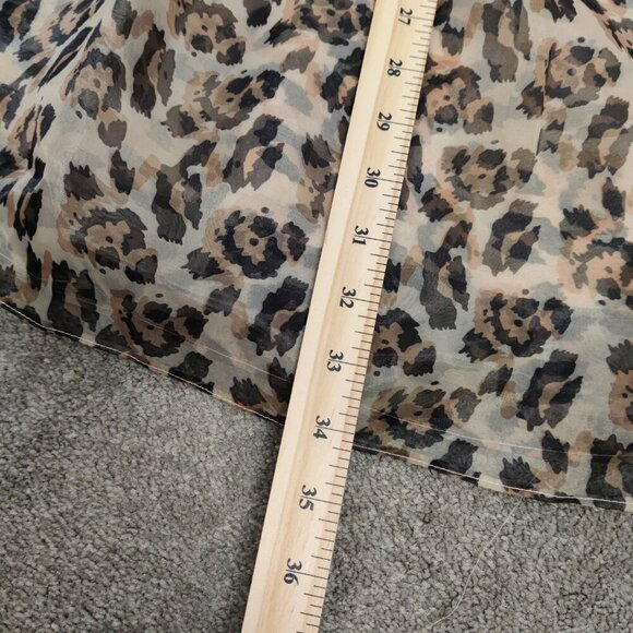 Endless Rose Women's Leopard Babydoll Dress Size Small NEW Mobwife Western - Picture 10 of 14